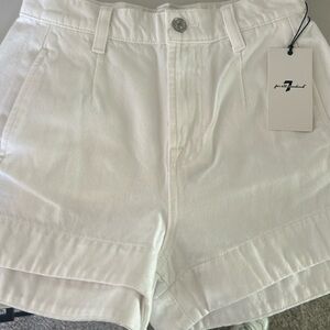 7 for all mankind Tailored Slouch Shorts - size 26